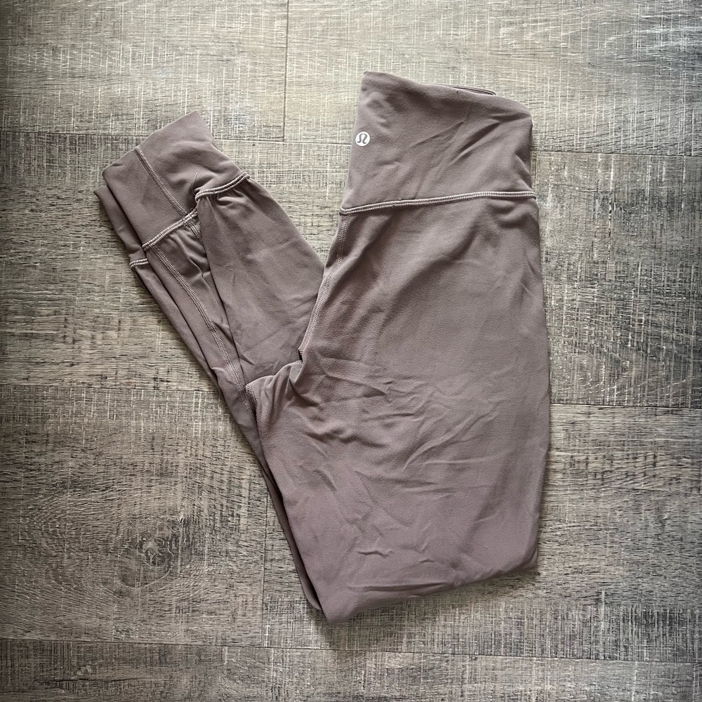 lululemon athletica Brown High-Rise Track Pants